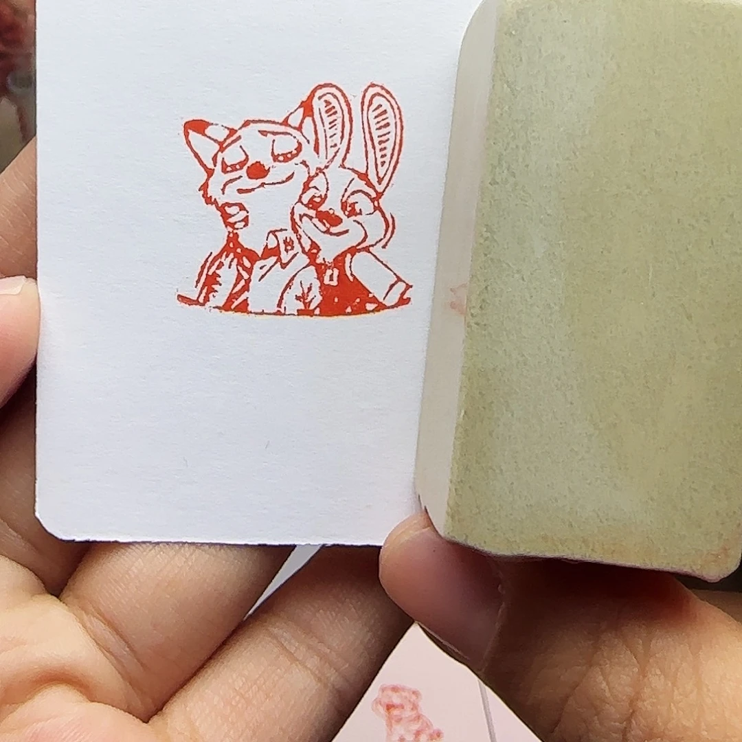 印石寿山石2.5尼克朱迪 手工篆刻