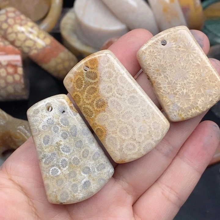 硅化玉未镶嵌项圈