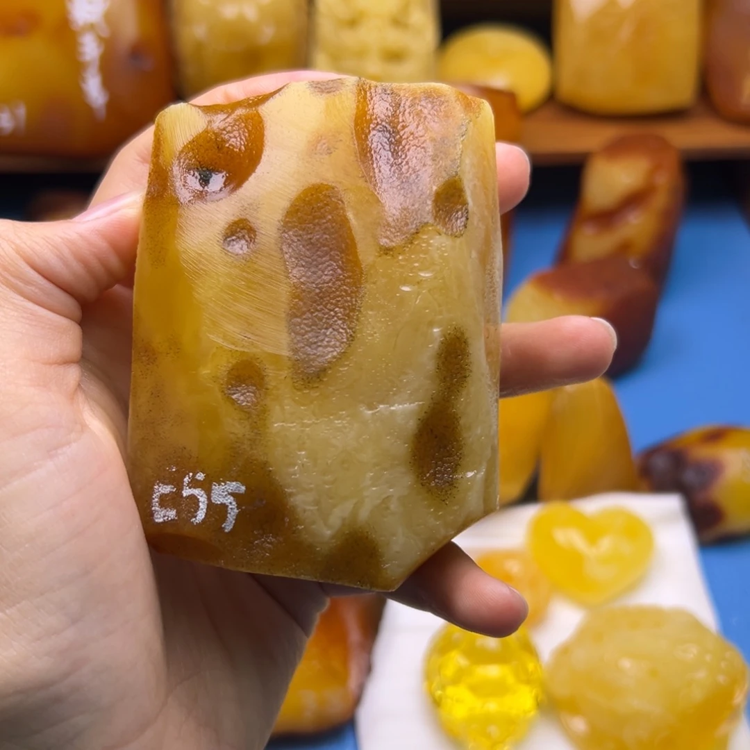 匆***忙定制琥珀未镶嵌琥珀蜜蜡
