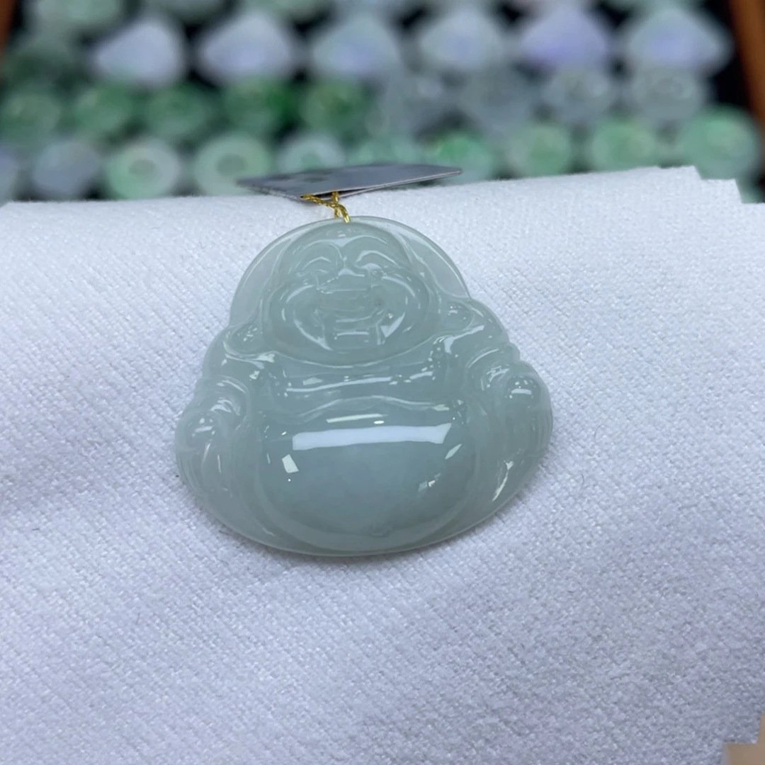 颈饰未镶嵌翡翠佛公