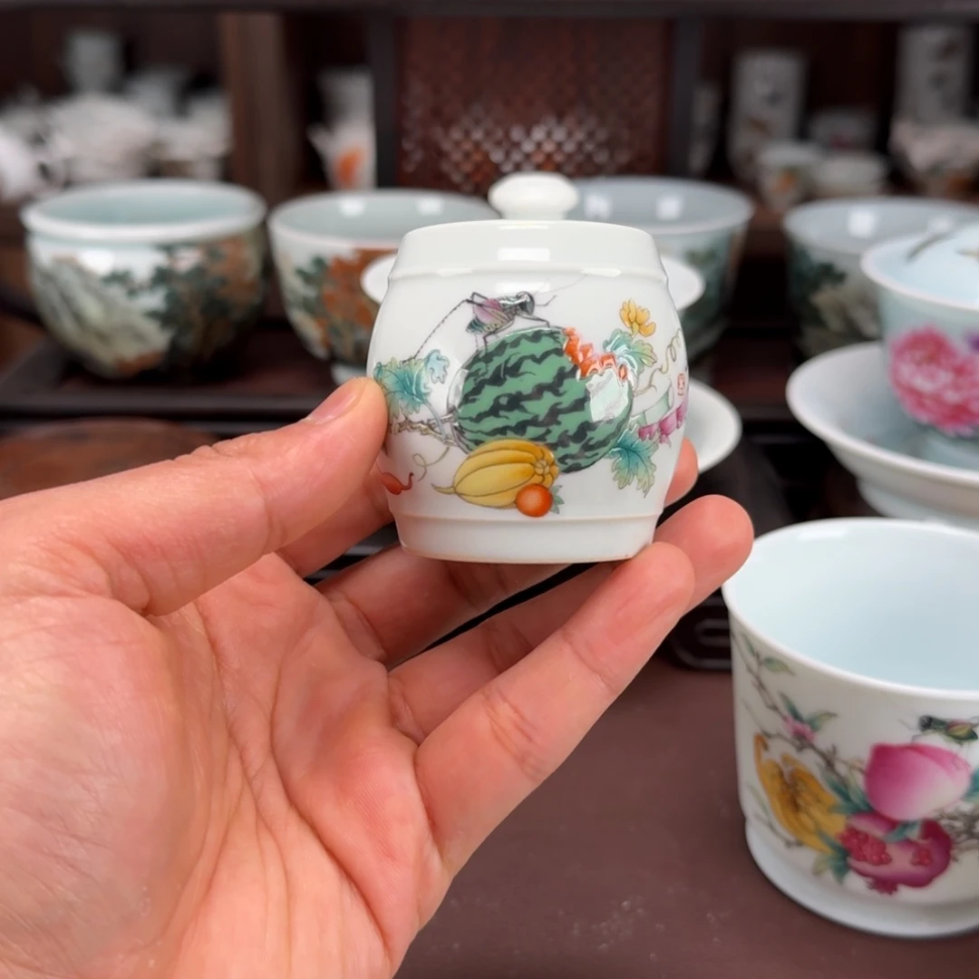 杯景德镇陶瓷艺术家作品欣赏