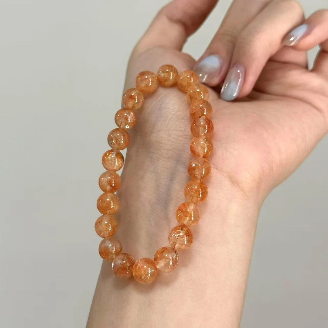 A梦珠宝-芬达胶花8mm成品手串diy