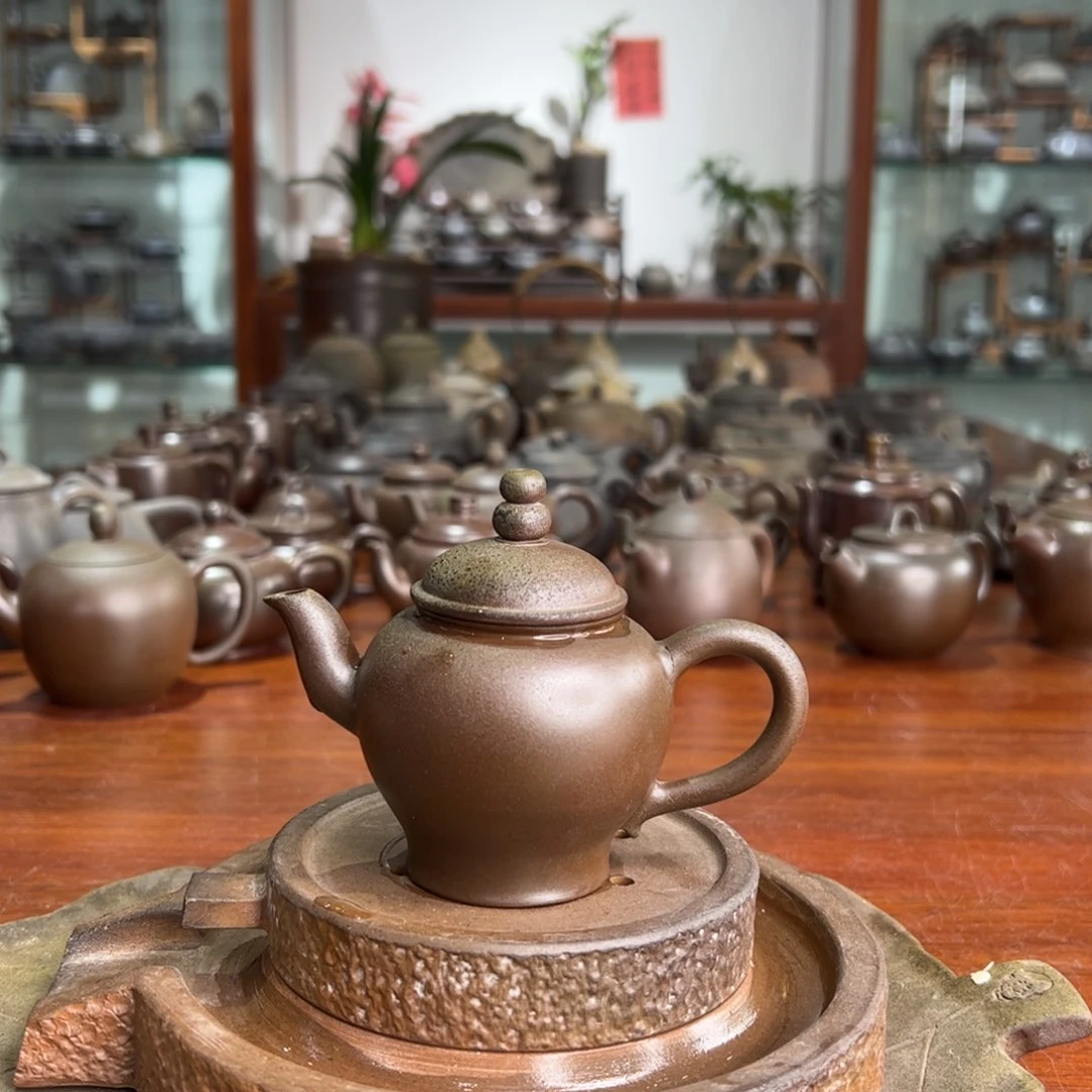 贵台龙窑柴烧茶壶A02