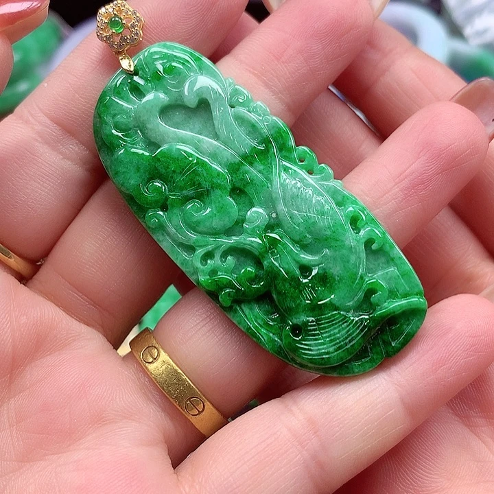 颈饰未镶嵌翡翠翡翠