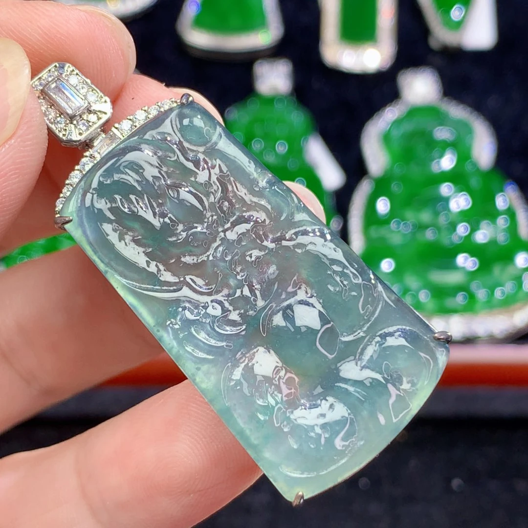 颈饰未镶嵌翡翠翡翠