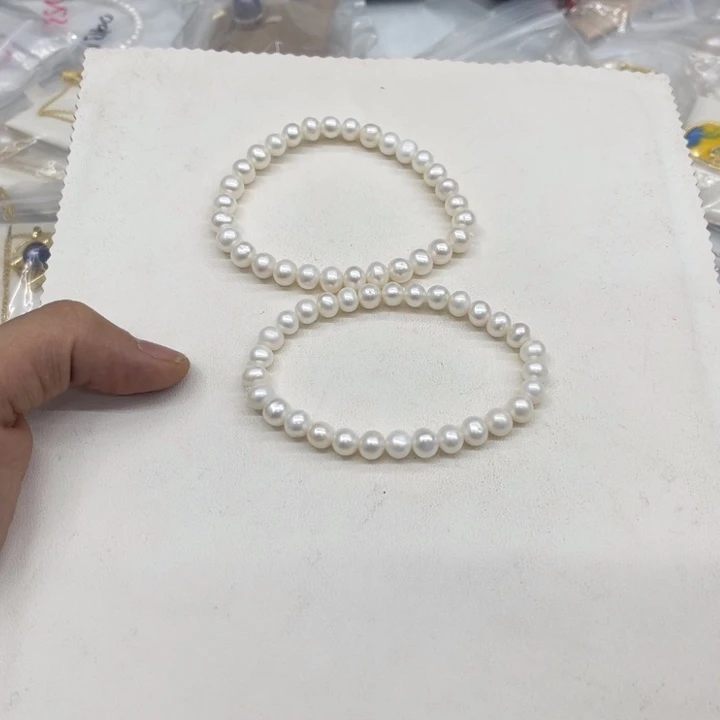 淡水珍珠未镶嵌颈饰1965