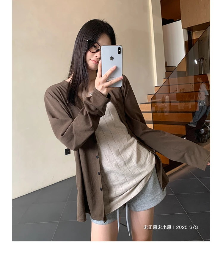 辣妹抹胸吊带背心女夏季新款复古小众卡通印花个性设计感减龄上衣