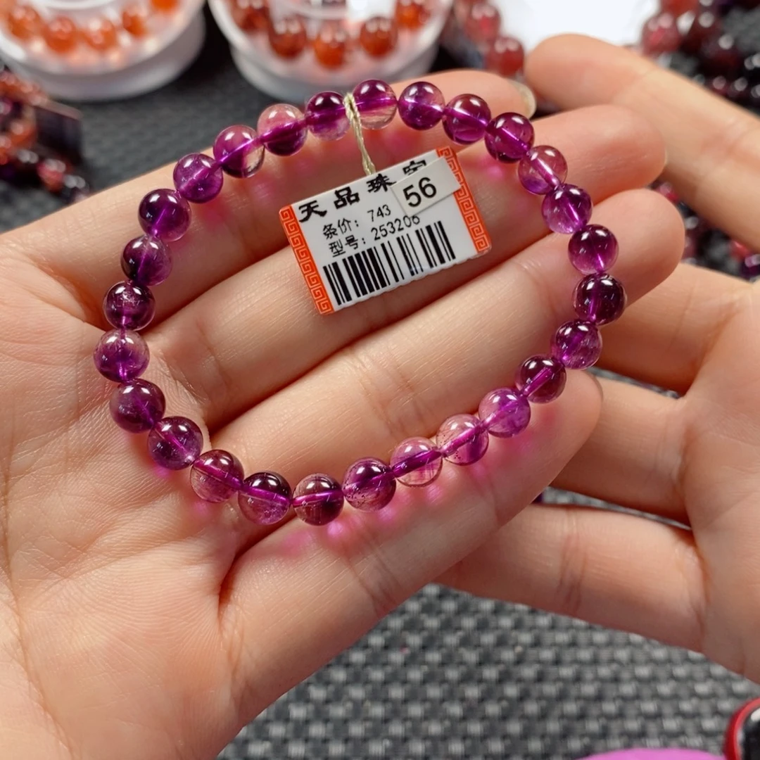 莎***莎水晶未镶嵌手链253206