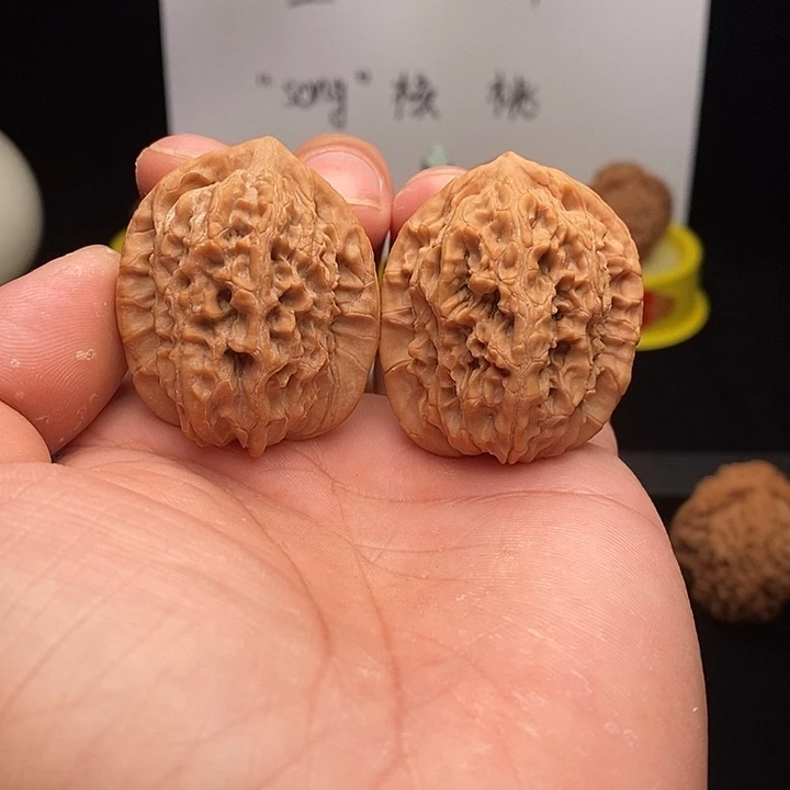 吊坠文玩核桃马老四36