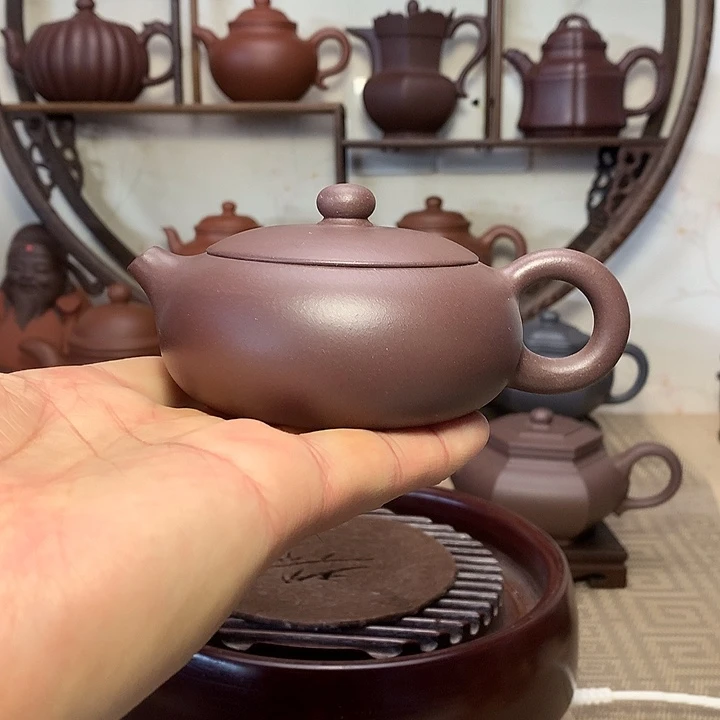 晓***清茶壶紫砂原矿紫砂壶
