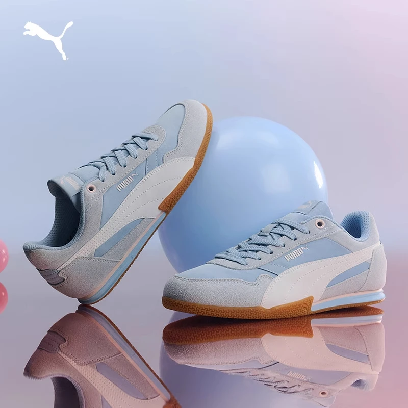 【薄底鞋】PUMA彪马女鞋2025新款BELLA经典复古休闲鞋拼接防滑板鞋