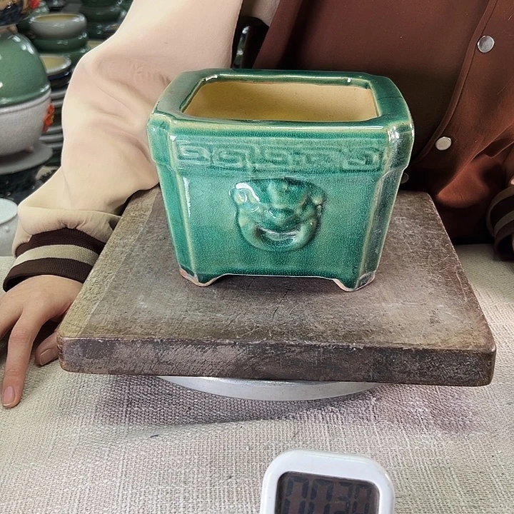 泳坤堂石湾花盆陶瓷