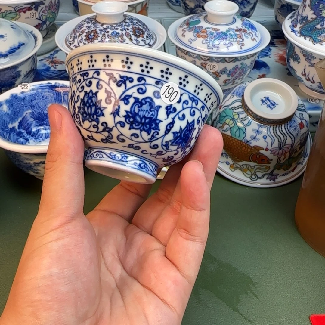 彦祖纯手工手绘茶具190