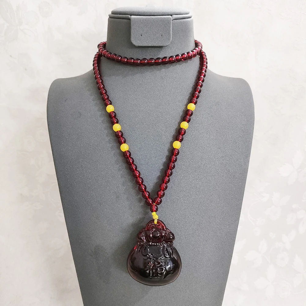 非金属树脂项链 民族风长款项链复古饰品3074