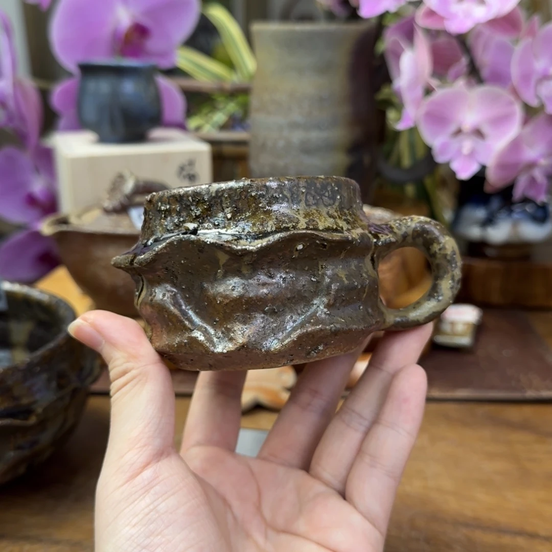 藤原章备前烧马克杯福利一口价