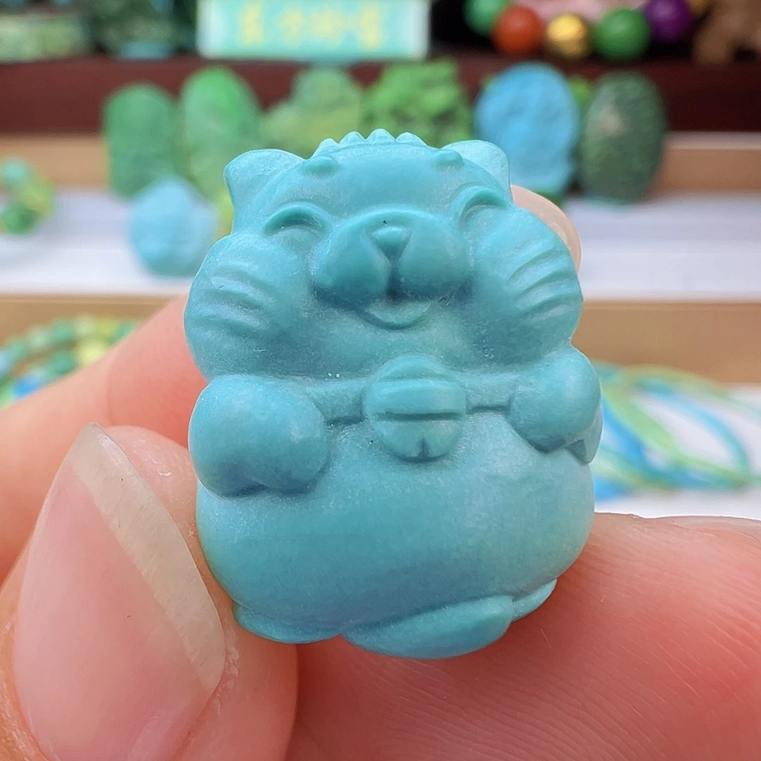 未镶嵌绿松石项链