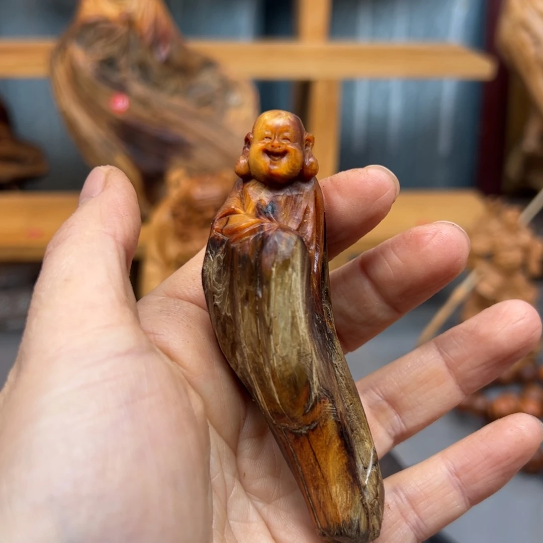 1***1柏木崖柏木摆件手把件，