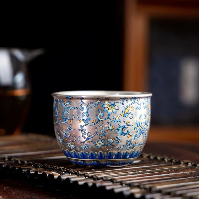 【现货】缠枝莲主人杯G2911