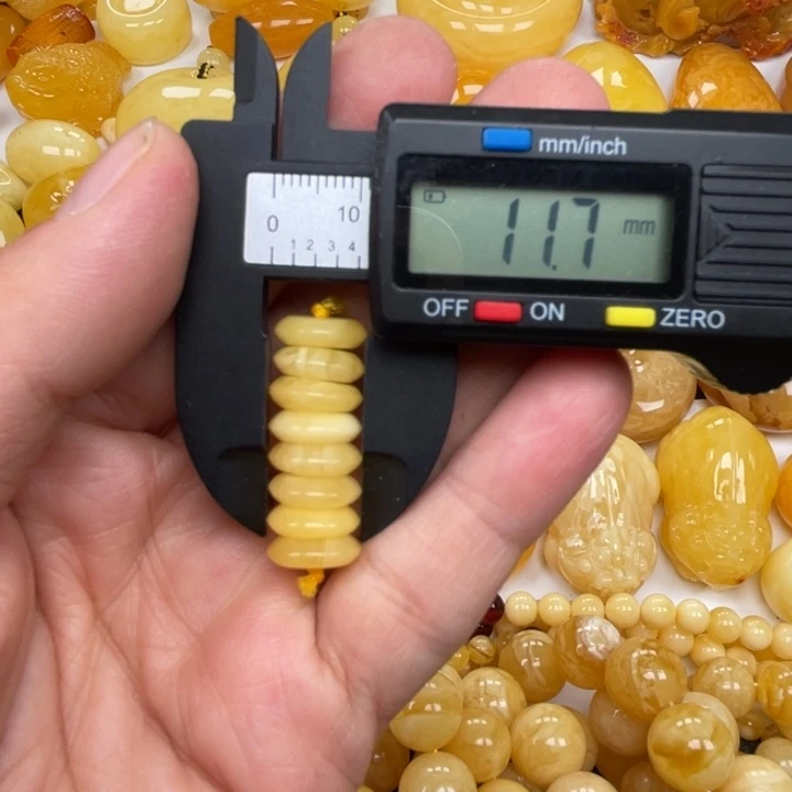 裸石蜜蜡未镶嵌蜜蜡11➕隔片一组