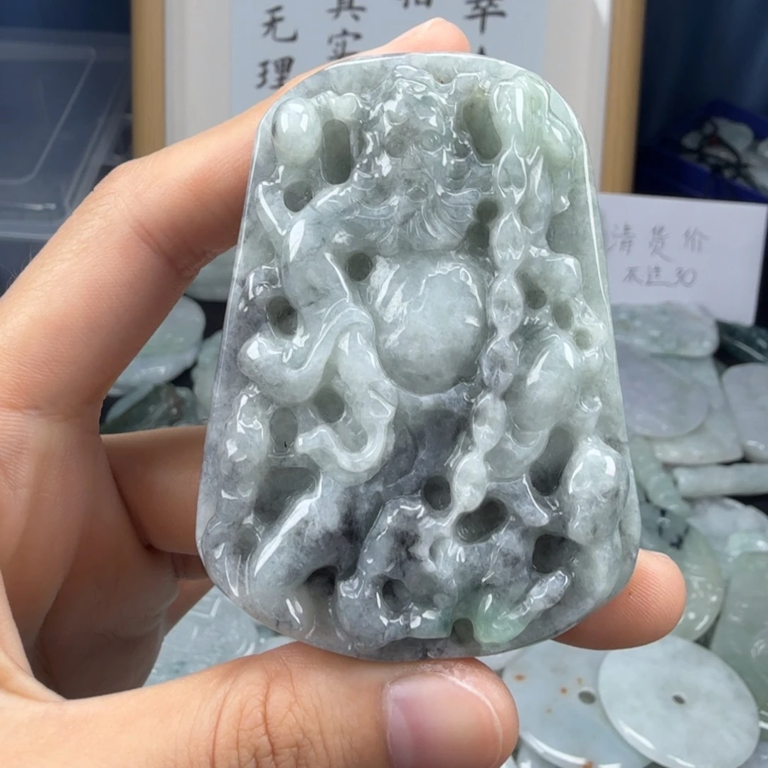 颈饰未镶嵌翡翠翡翠