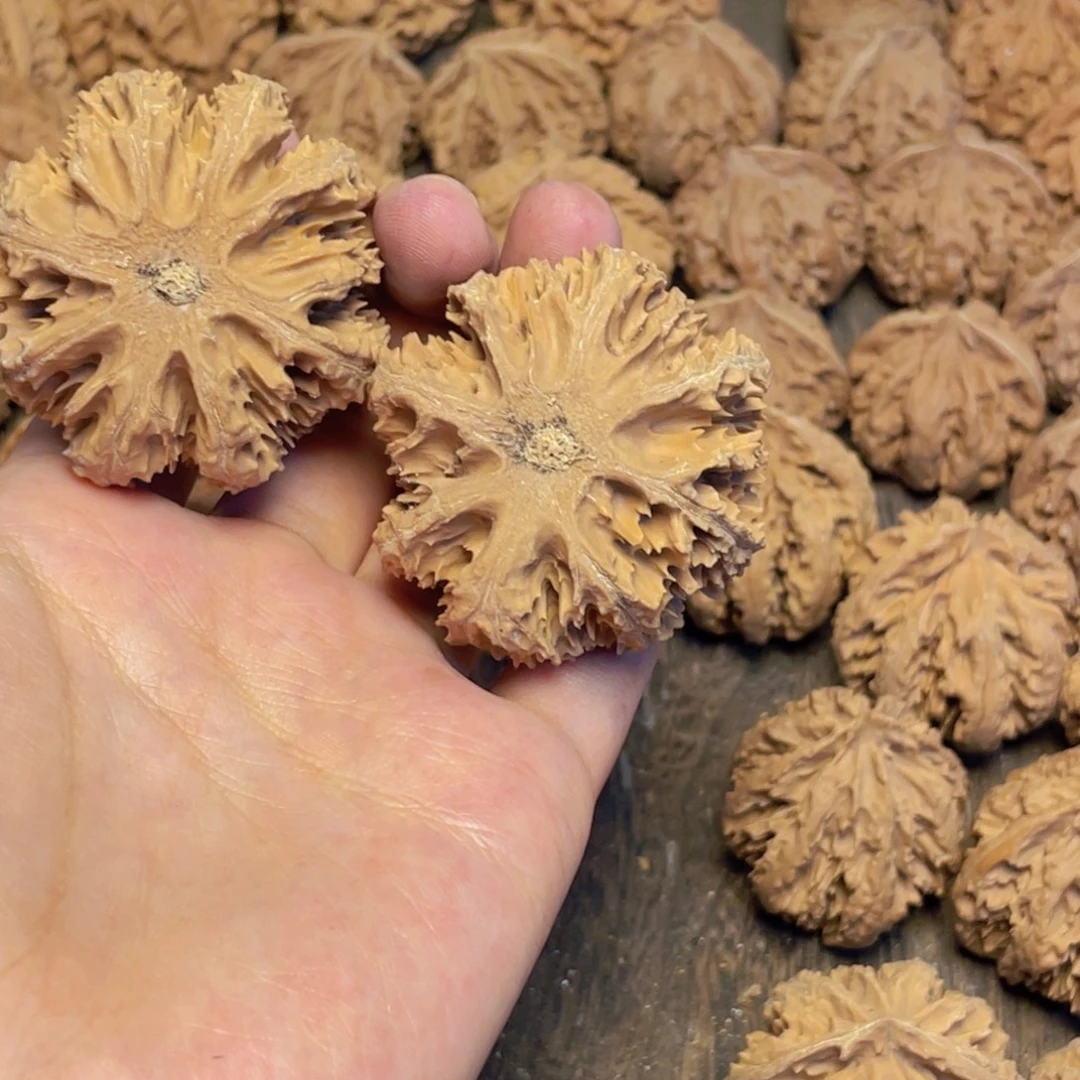 龙***情桃核把件33秦岭灯笼野生小众