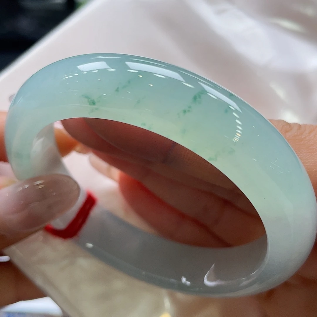 未镶嵌手镯翡翠76号52,5