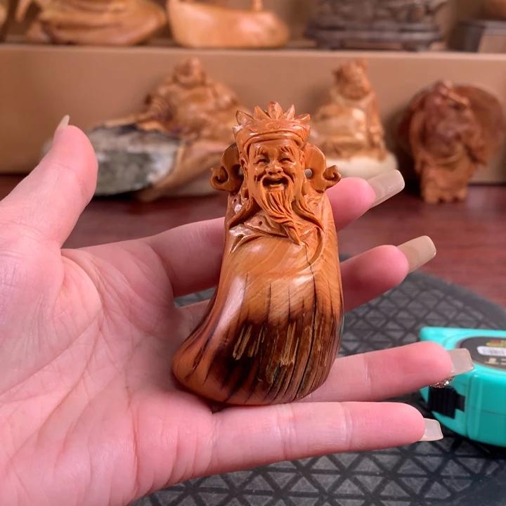 柏木（崖柏）根雕手把件