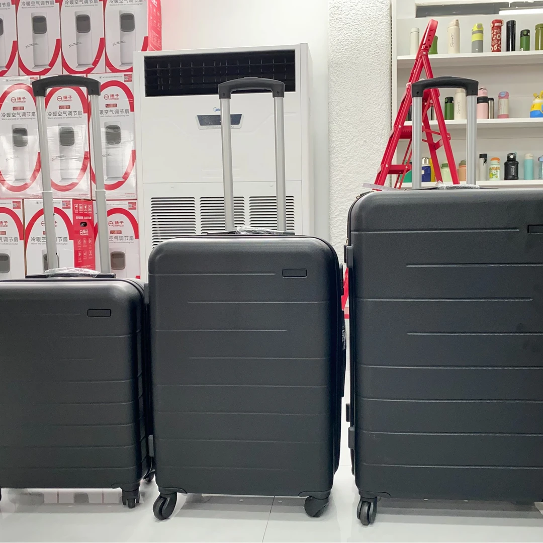 清新风商务风内置拉链ABS旅行箱高档ol防摔手柄