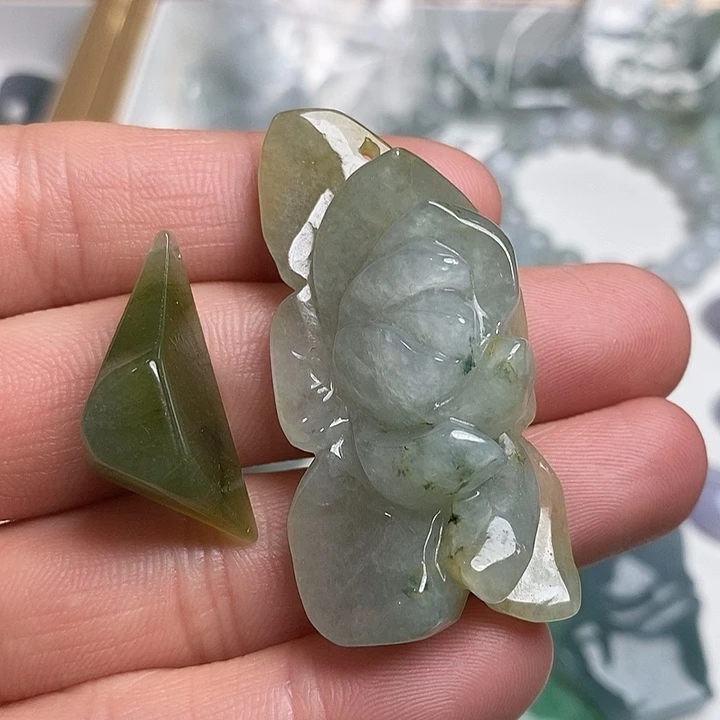 翡翠未镶嵌颈饰天然翡翠30