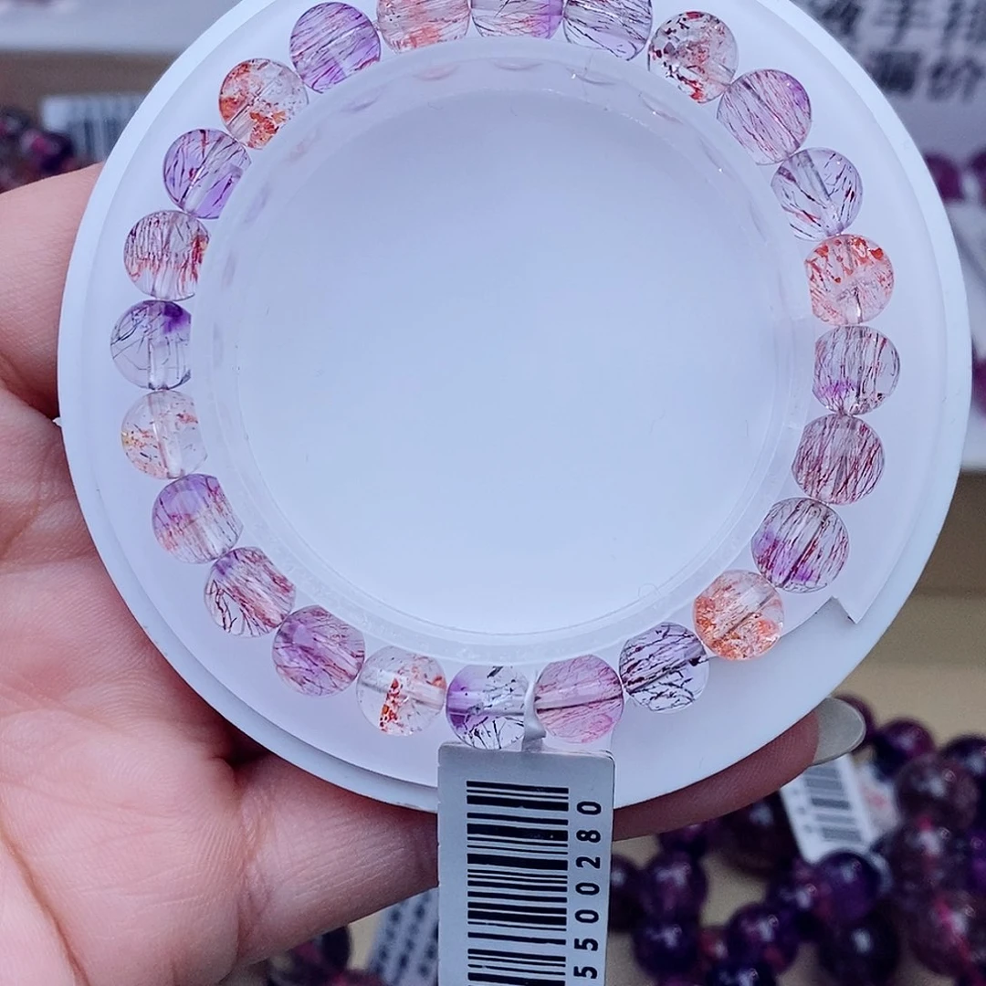 未镶嵌手链水晶仙女超七7+m