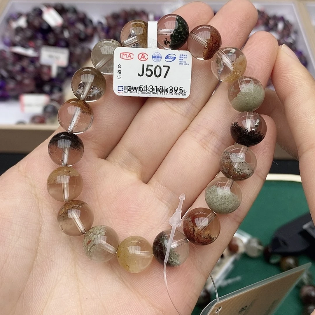 水晶手链未镶嵌N***tJ507四季幽灵11+