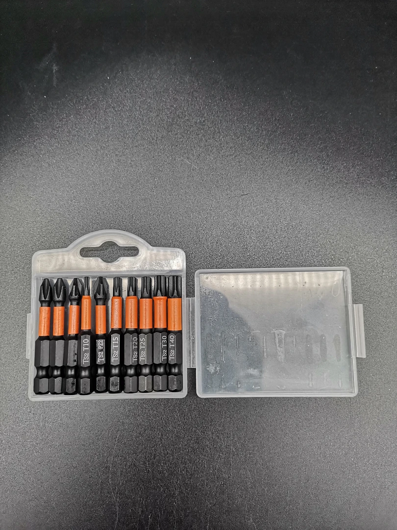 十字内六角批头强磁电动螺丝刀套装手电钻披头