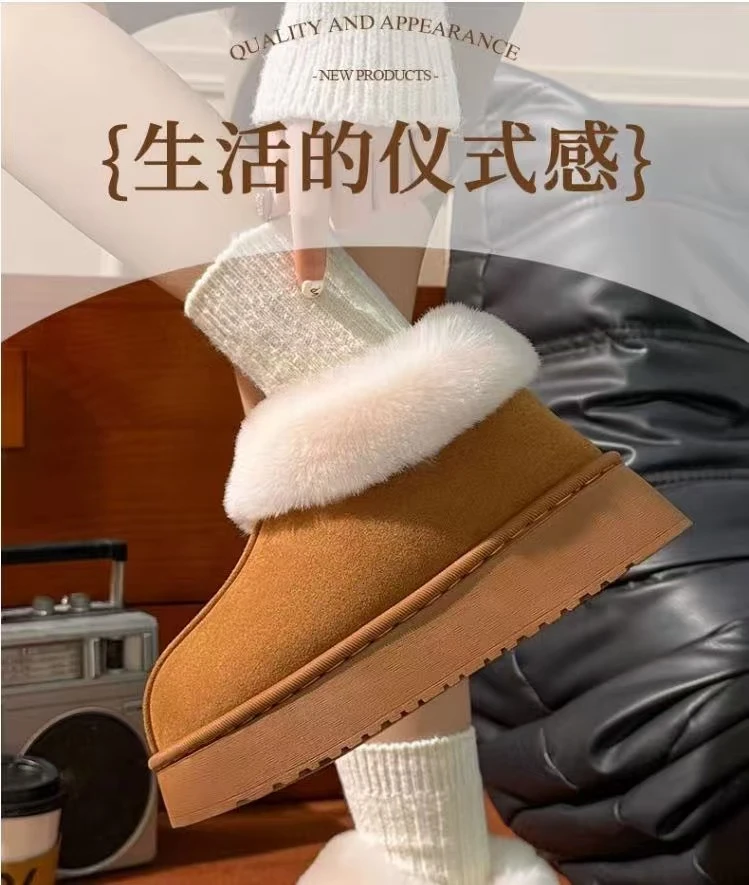 GG247 女款鞋子 加绒内里女鞋