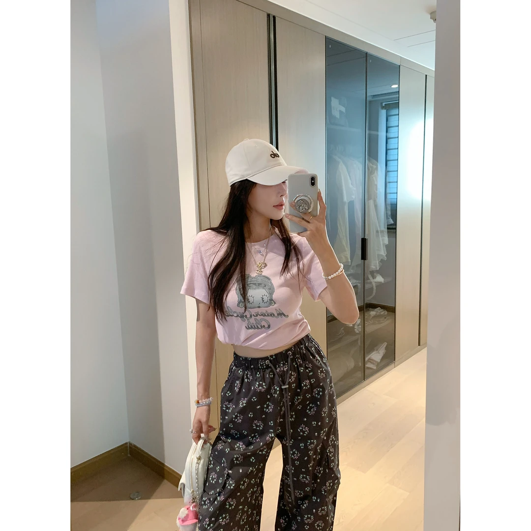 卡通贝蒂女孩印花T恤 250588