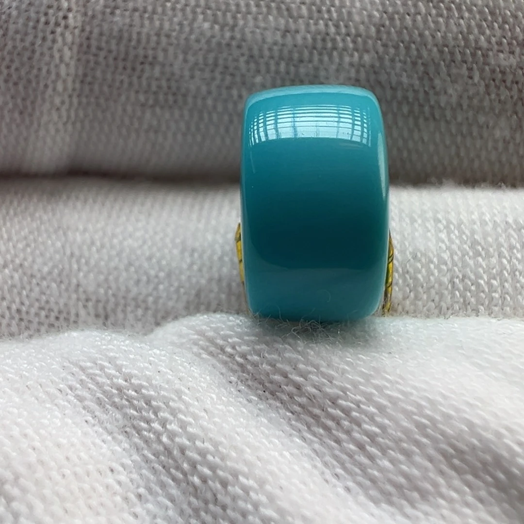 绿松石未镶嵌配饰10.4×5.9