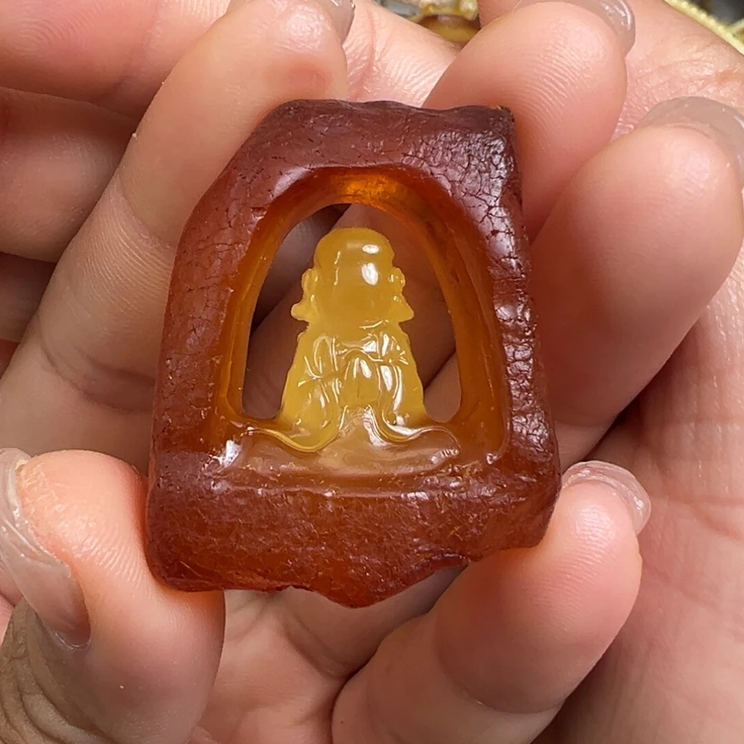 裸石琥珀未镶嵌琥珀