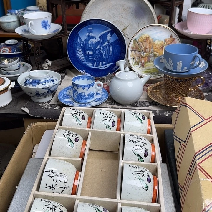 瓷片10个杯子不带盒啊啊啊啊啊