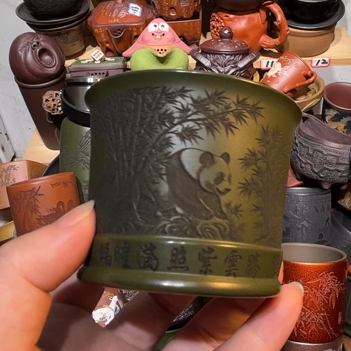 茶杯紫砂宜兴紫砂主人杯