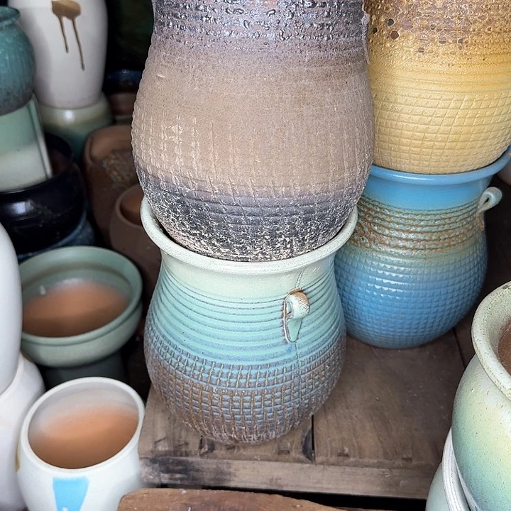 紫砂花盆口径大小可以问客服哦