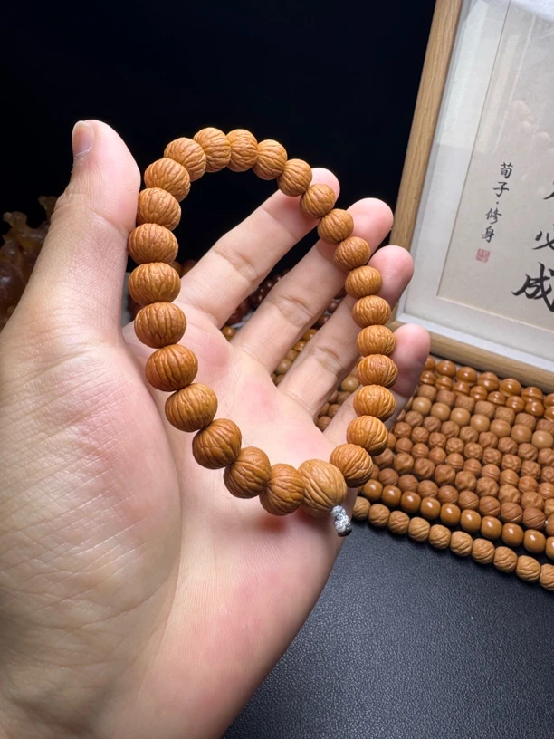 猴头凤羽911猴头手串原皮把玩精修手盘老型文玩男士手串文玩男士