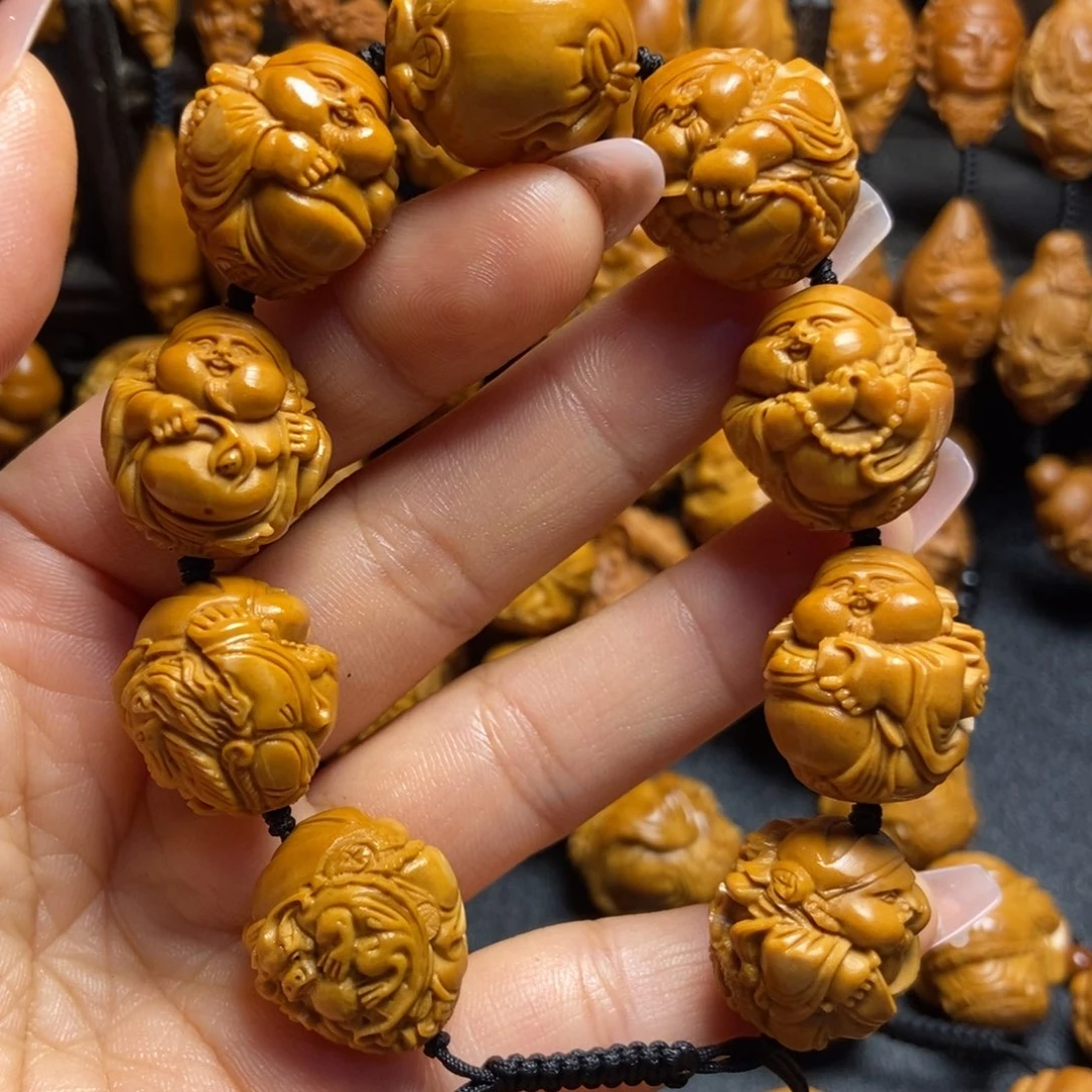 【闪购商品】手串/手链橄榄核瑞兽财神