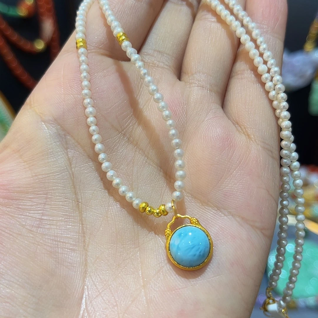 淡水珍珠未镶嵌颈饰项链