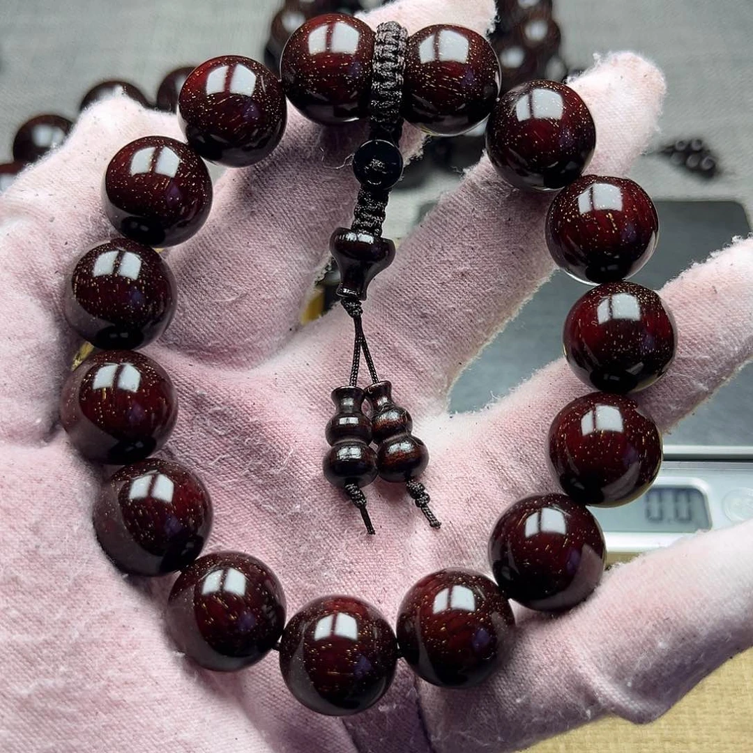 檀香紫檀（小叶紫檀）1.5 15颗满星