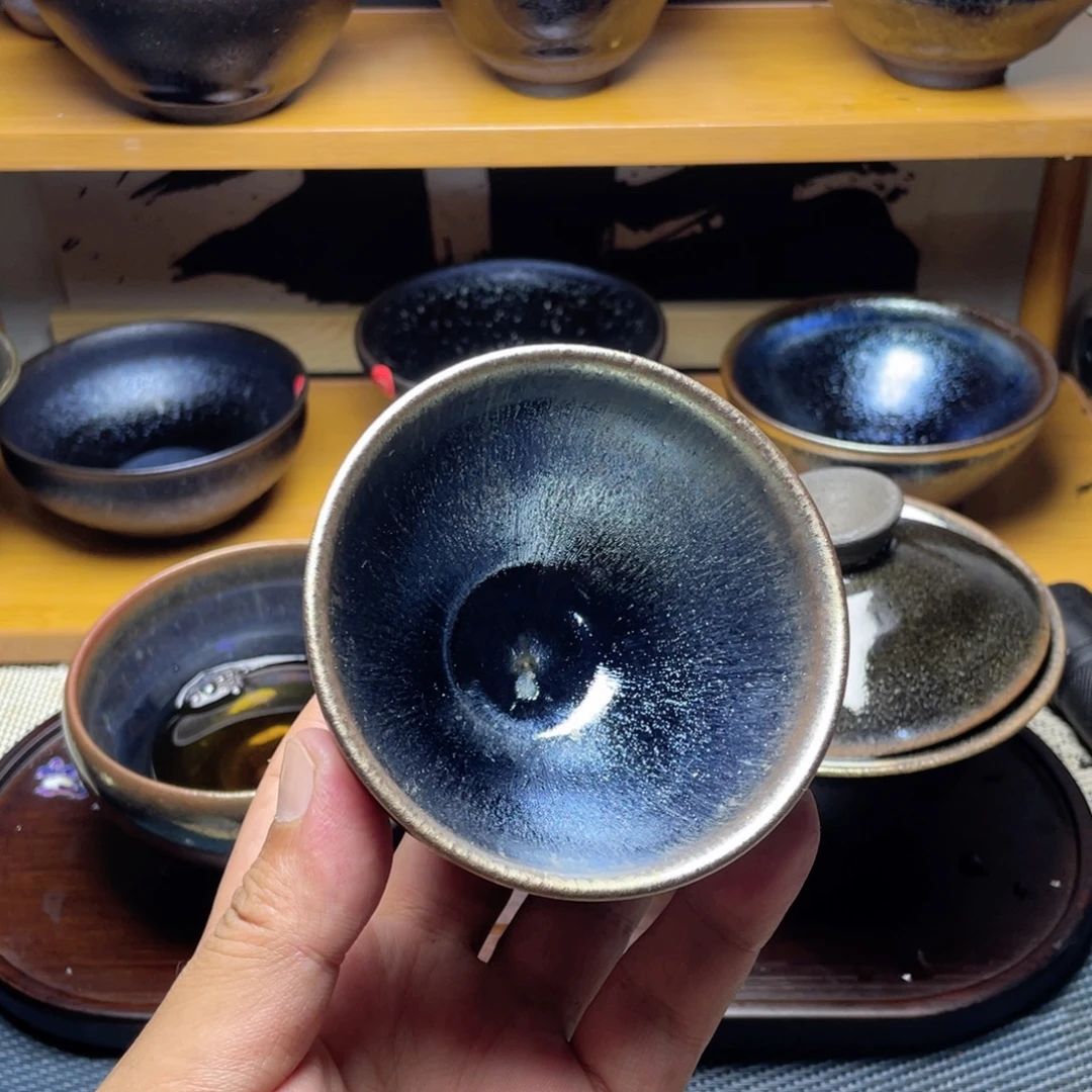 茶盏龙窑柴烧原矿原釉