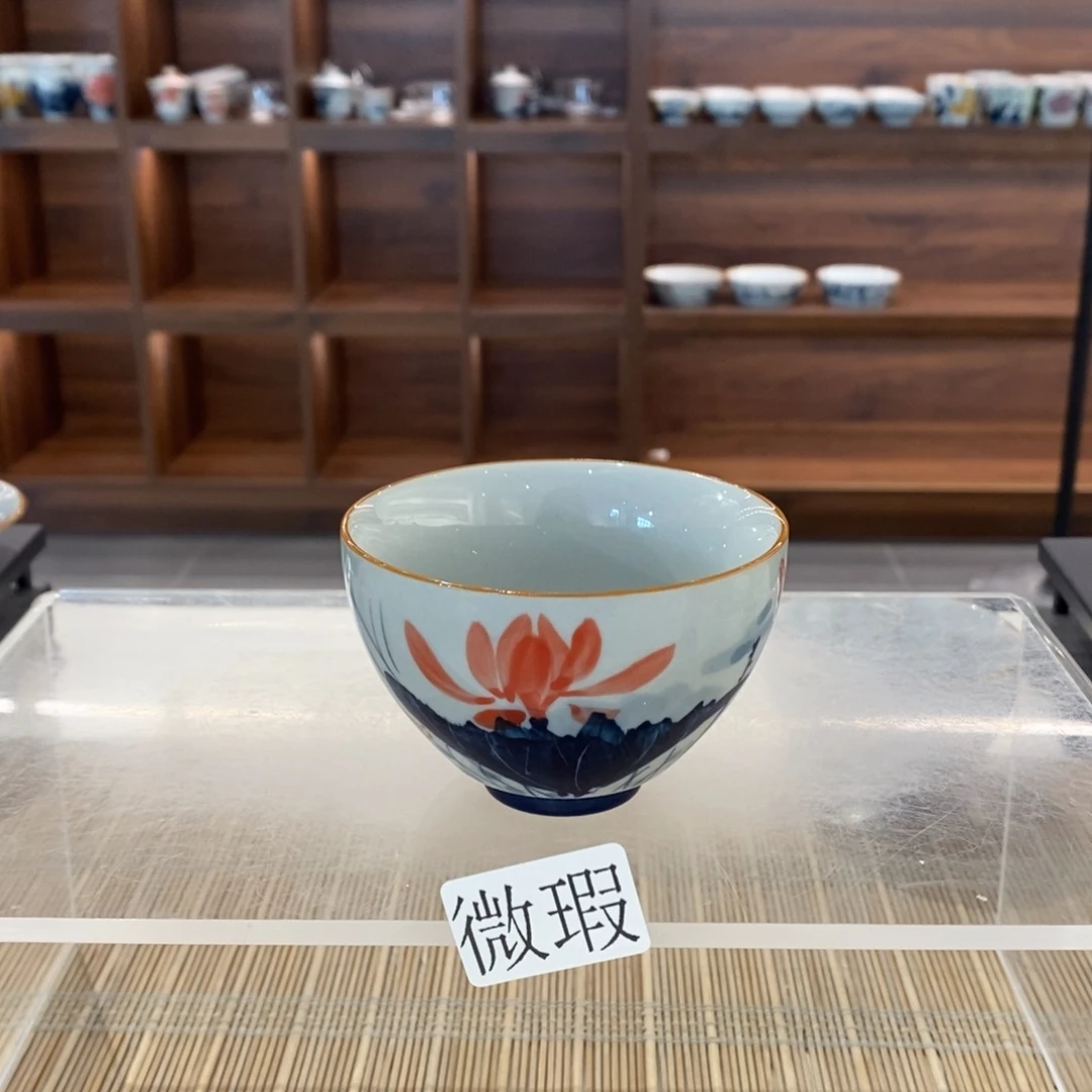 釉下彩手工绘制手工绘