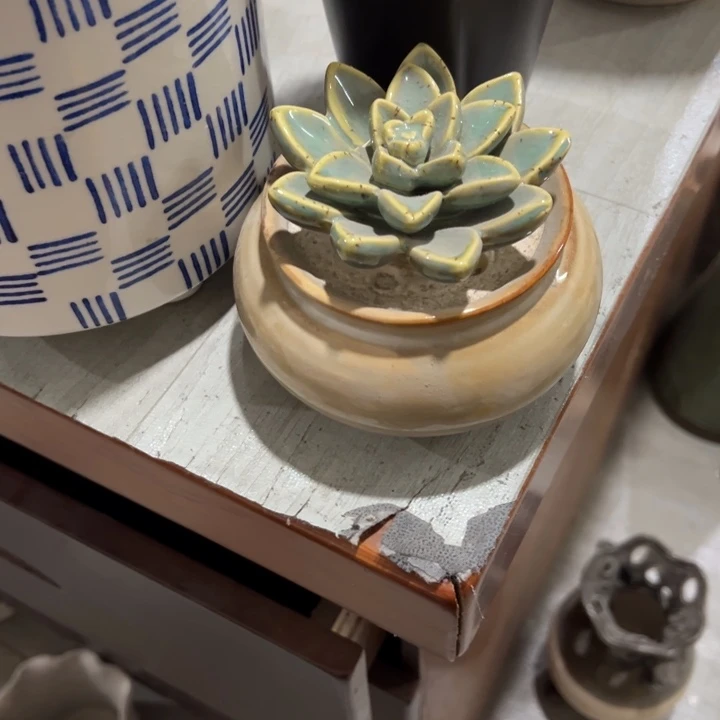 陶瓷花瓶摆件微瑕捡漏出