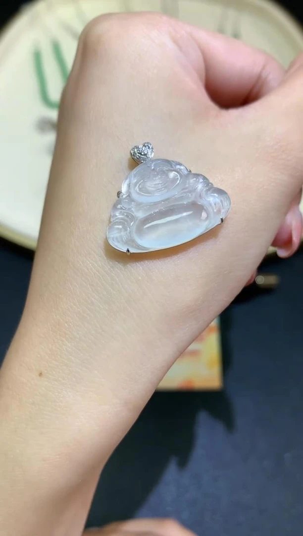 翡翠吊坠（不含链）-18K金-SS358-GX|CXQ21