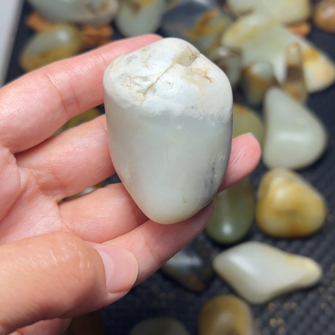 和田玉未镶嵌挂件9