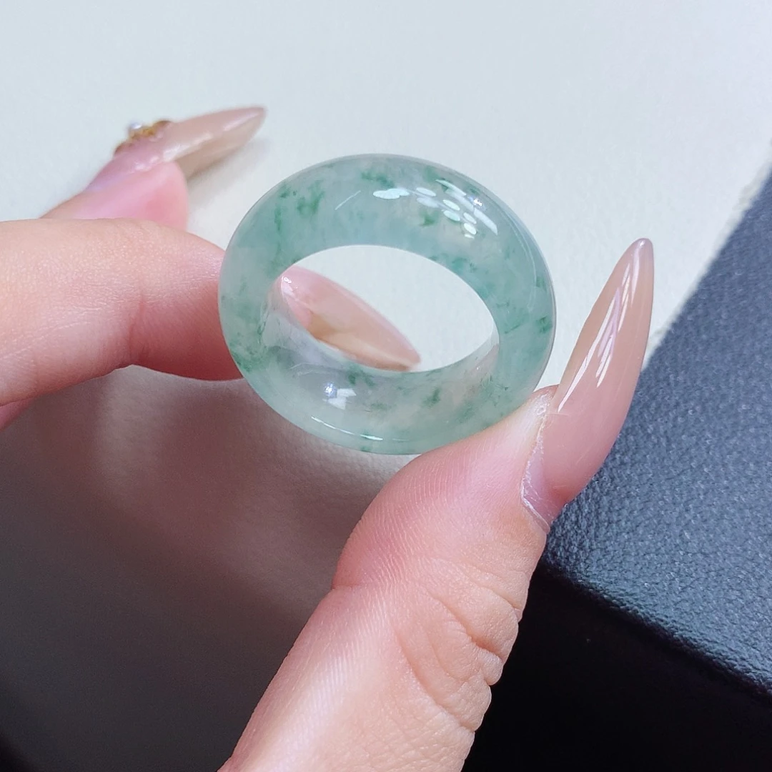 未镶嵌戒指翡翠18-19号