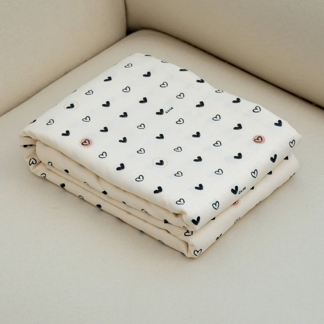 【京会社】双层纱被罩 暖芯